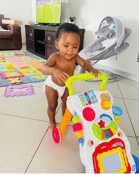 Poussette d'activité bébé - Jouet d'éveil