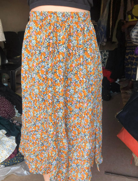 First grade silk skirt