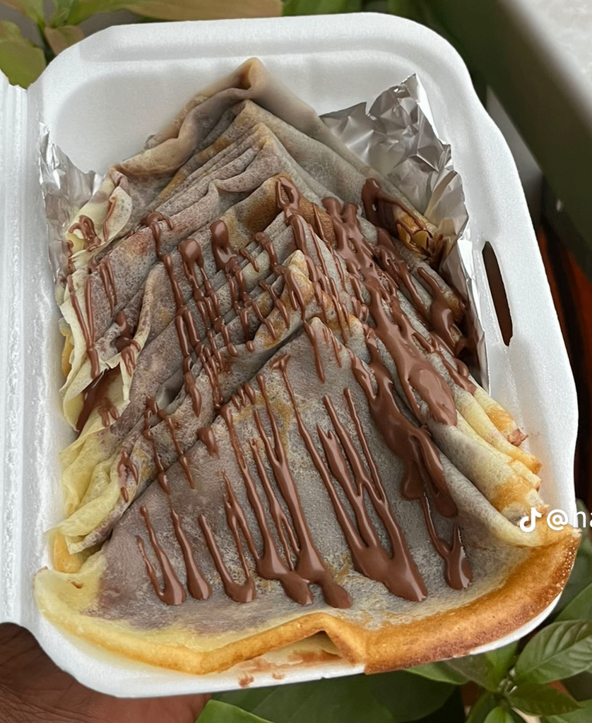 Crepes au nutella