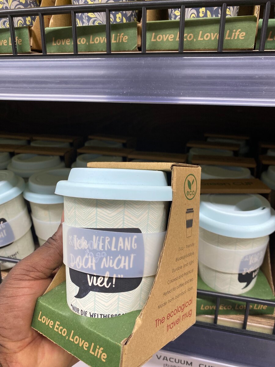 Tasse à café réutilisable éco