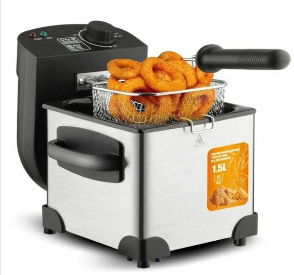 Electric deep frying