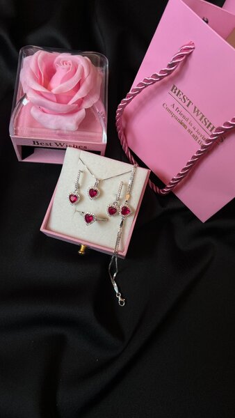 Комплект из серебра 925 пробы