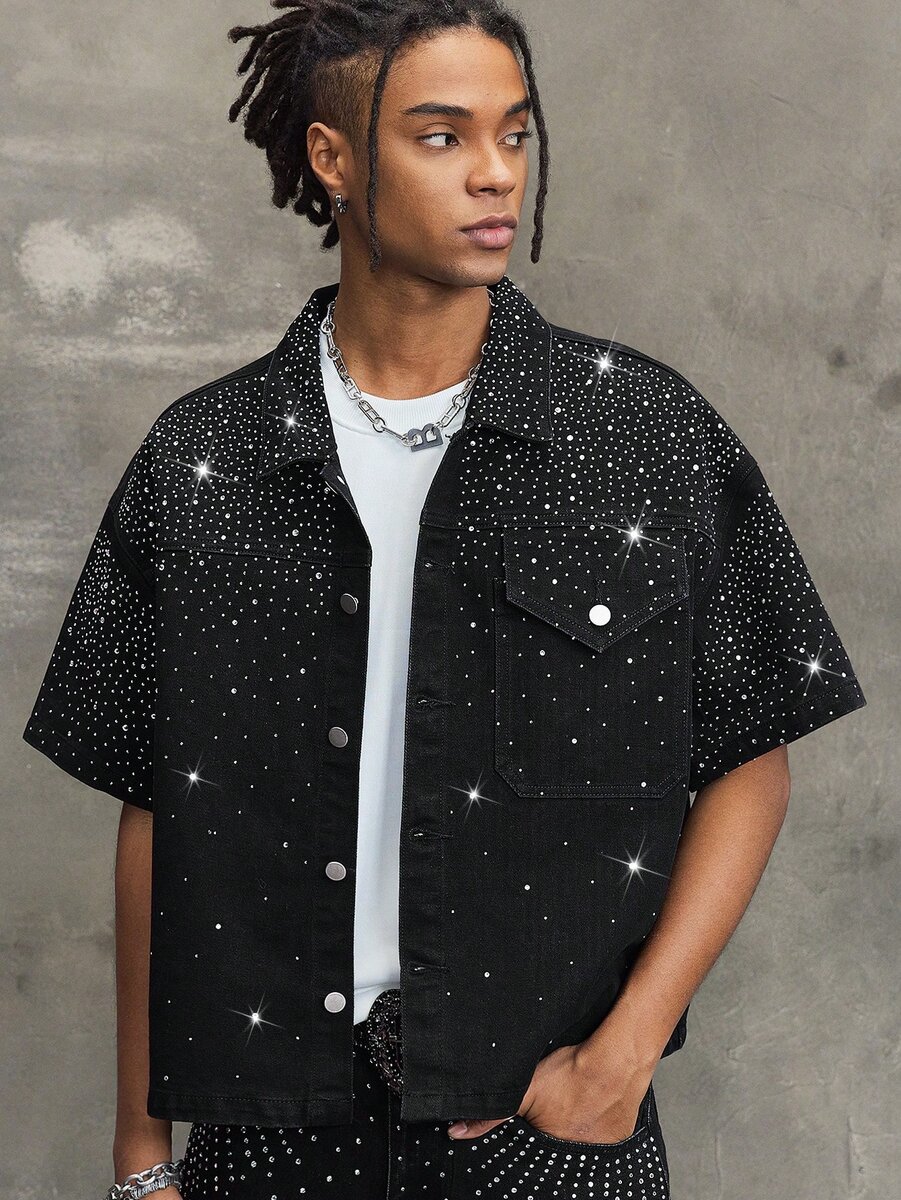 Chemise à manches courtes mode