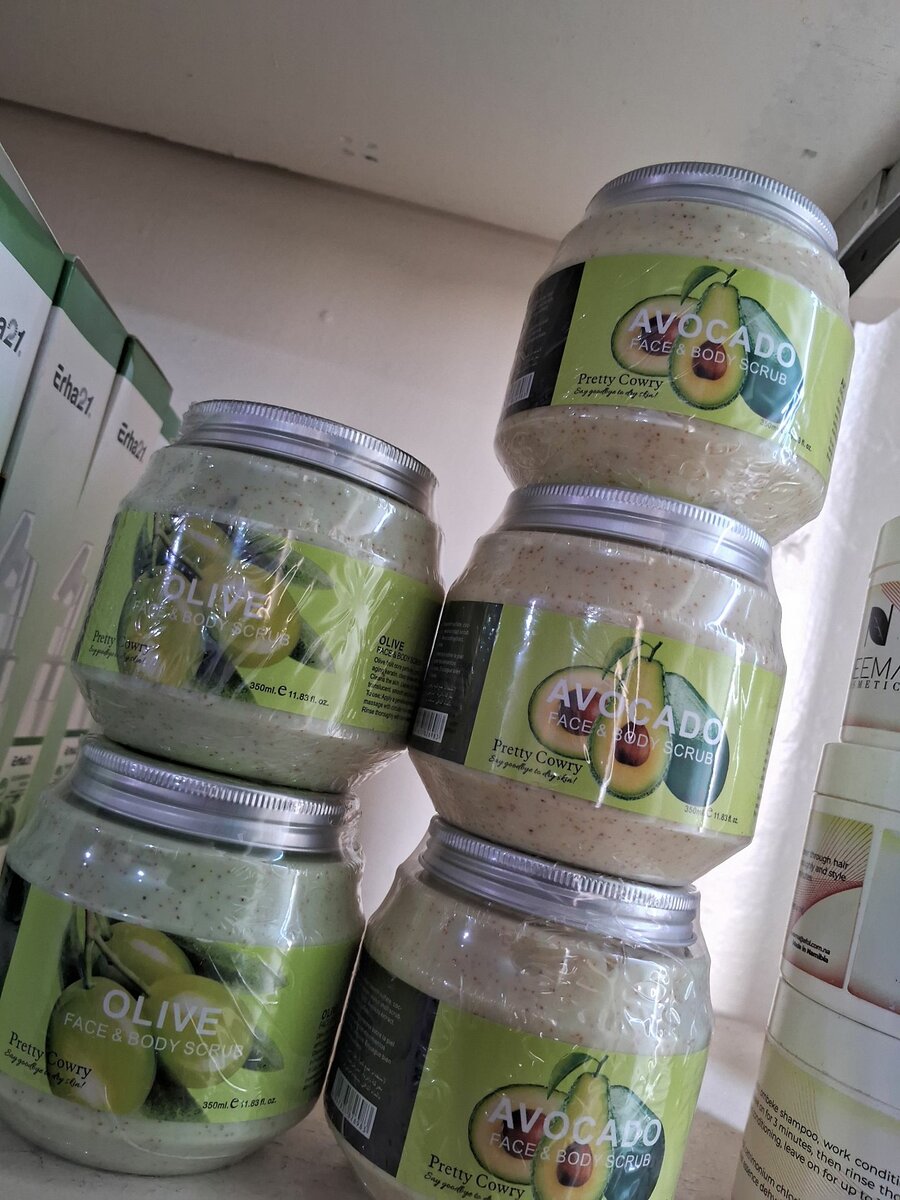 Face and body scrubs