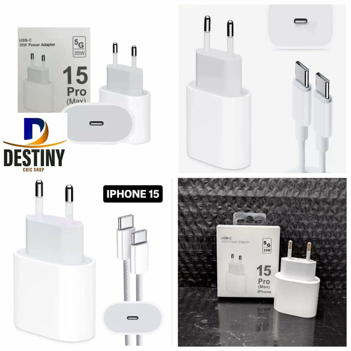 Chargeur Rapide iPhone 15 Pro