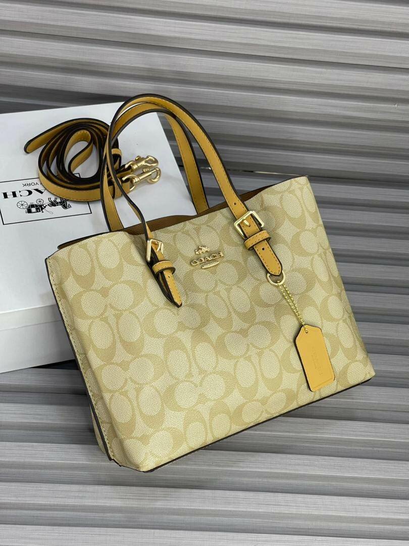 Sac à main en cuir Coach