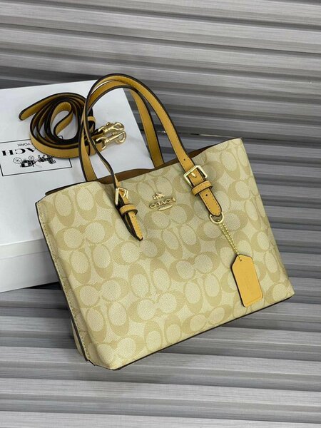 Sac à main en cuir Coach