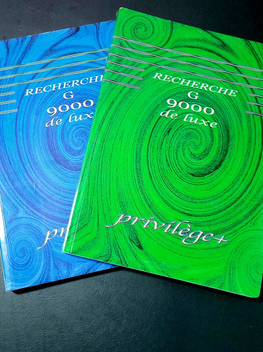 Cahier de recherche  300 pages