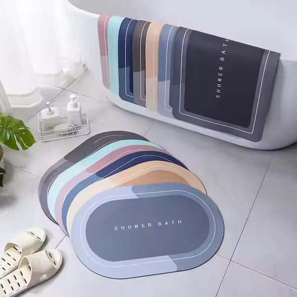 Tapis de bain antidérapant élégant