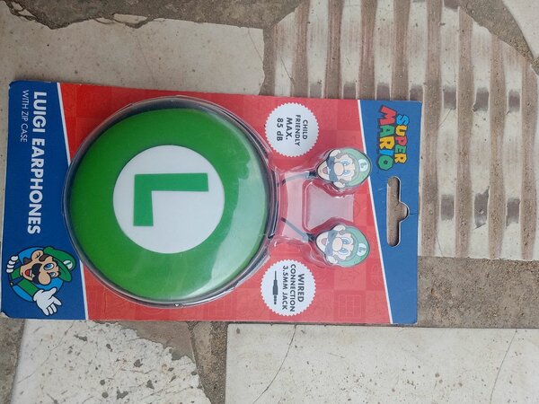 Écouteurs Super Mario Luigi