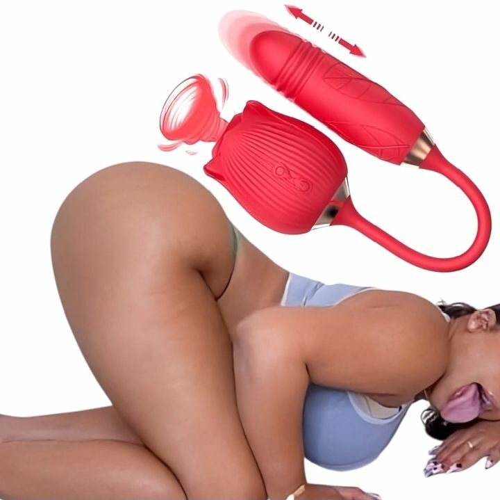 Vibromasseur Érotique Intime Rouge