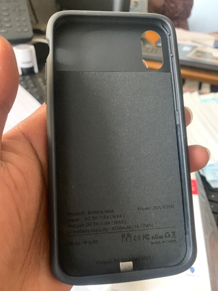 Coque Batterie iPhone X/Xs 4100mAh