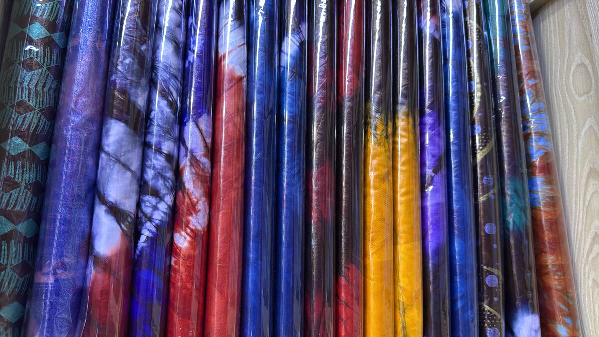 Tissus Tie-Dye Colorés