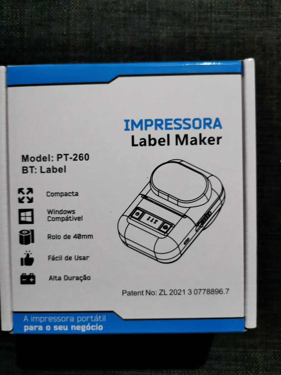 Imprimante étiquettes portable PT-260