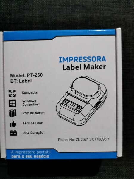 Imprimante étiquettes portable PT-260