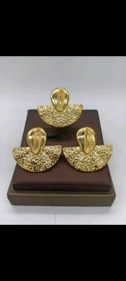 Ensemble boucle et bague