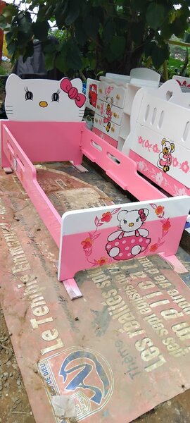 Lit Enfant Thème Hello Kitty