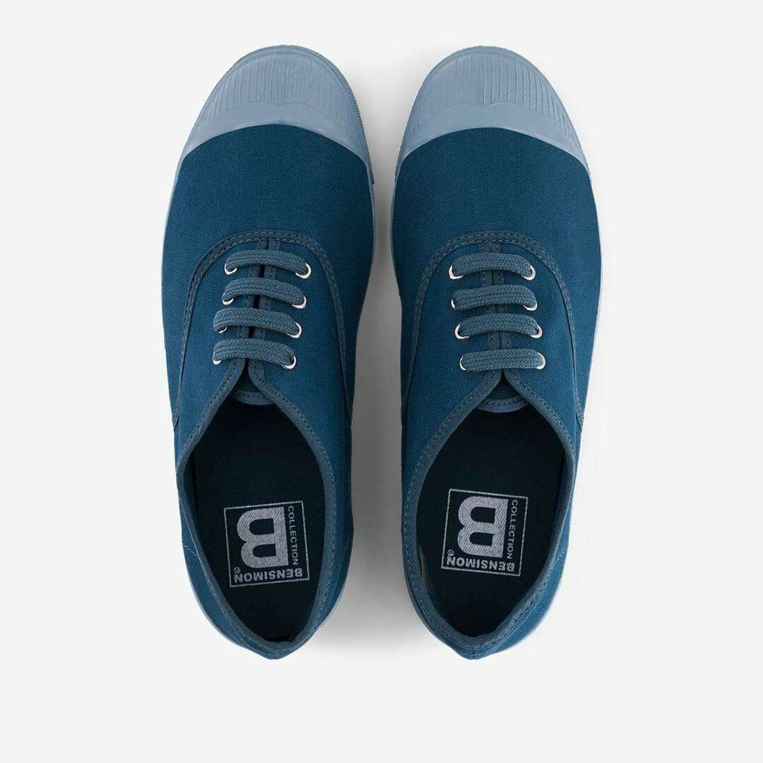 Bensimon en toile bleu unisexe