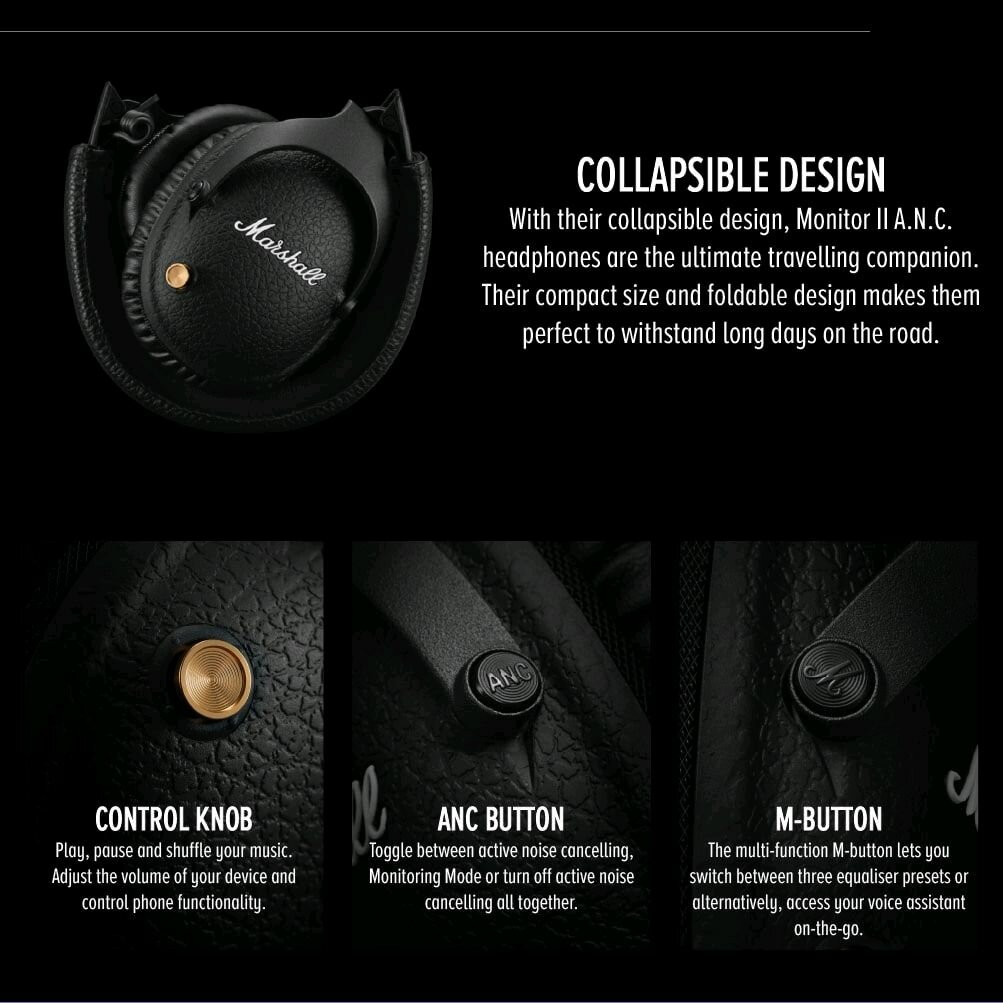 Casque Marshall Monitor II ANC