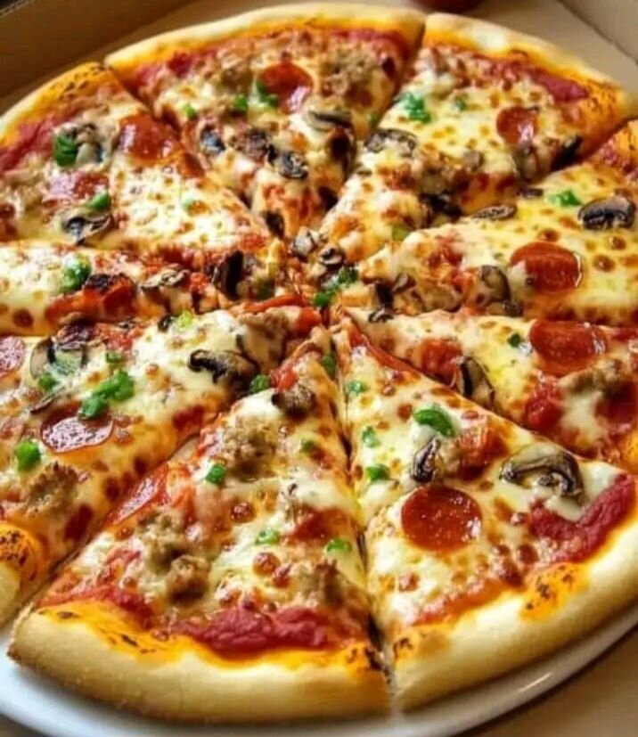 Pizza la Napolitaine fondante