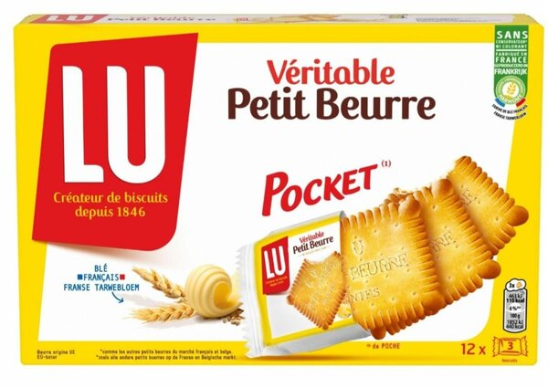 Lu veritable petit beurre 12×3