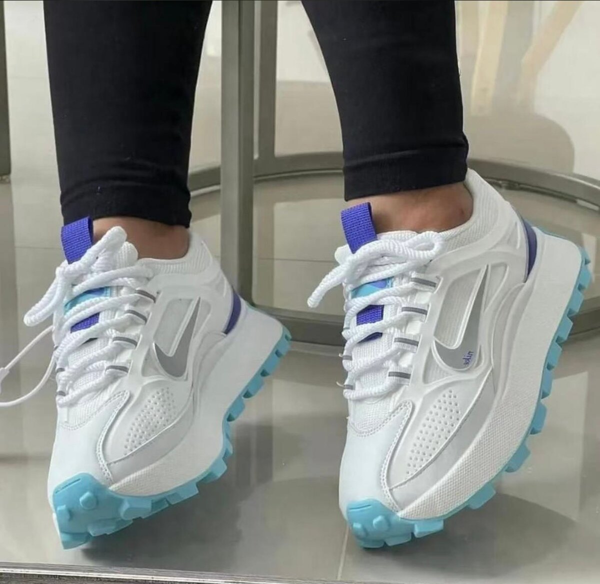 Baskets mode femme colorées