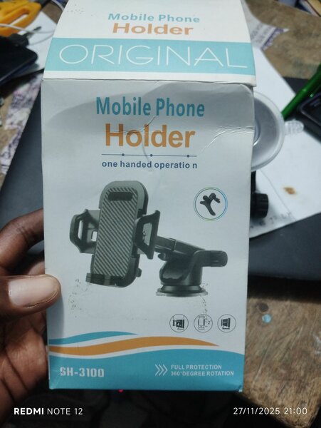 Support Téléphone Auto Pivotant