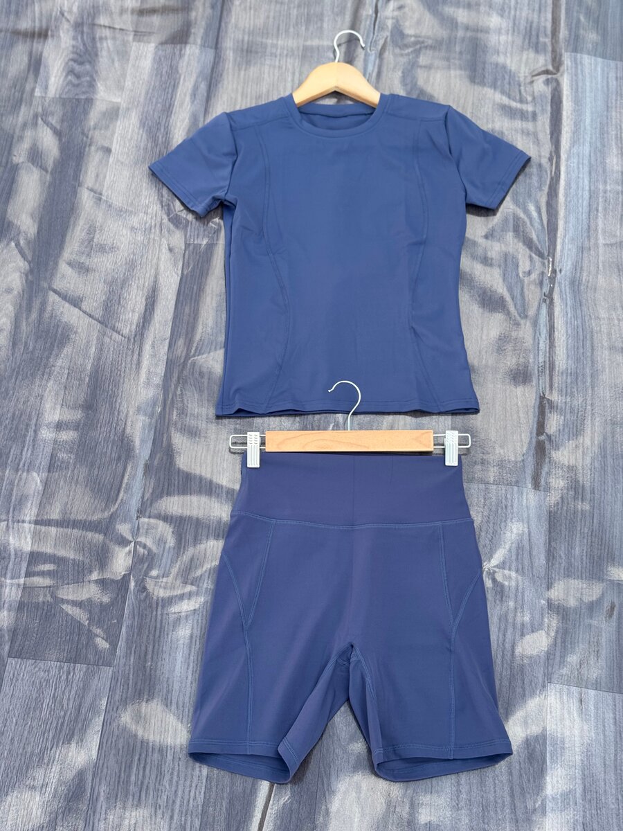 Ensemble de sport femme bleu