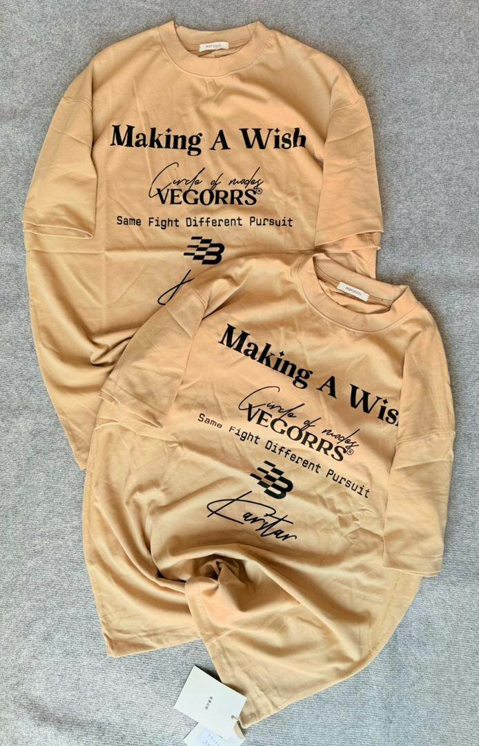 T-shirt imprimé unisexe tendance