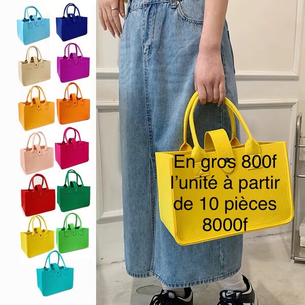Sac à main coloré tendance