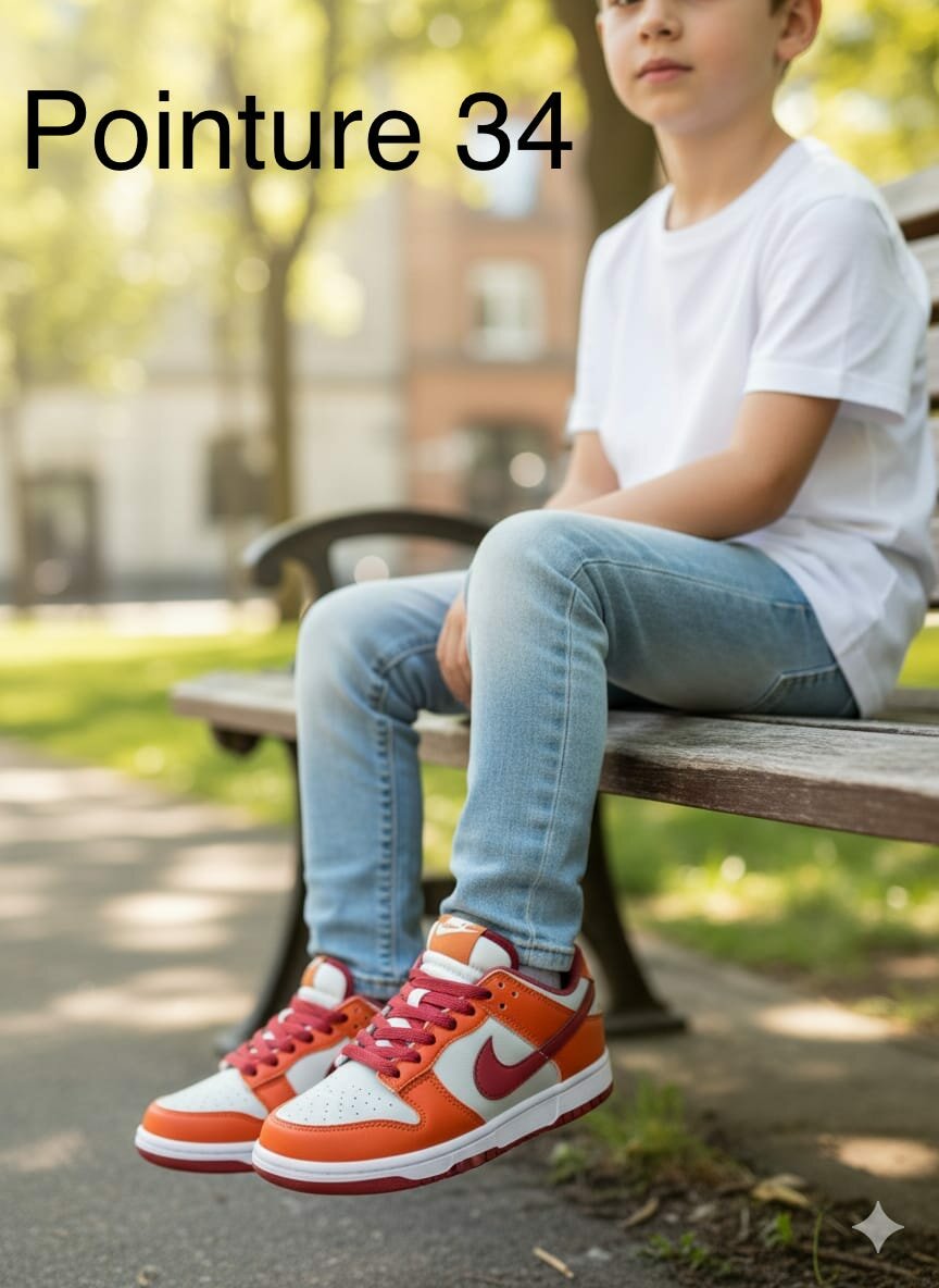 Sneakers enfant unisexes tendance