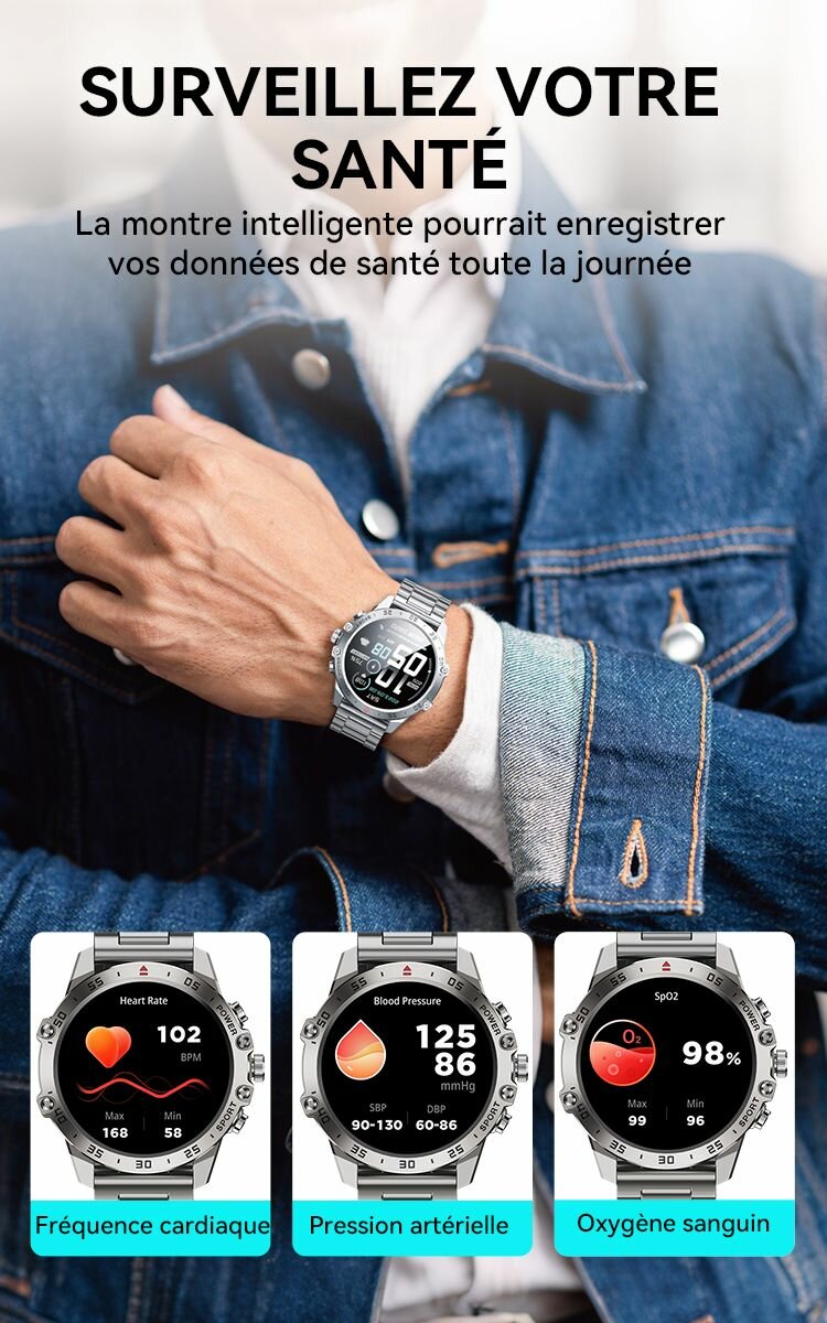 Montre Connectée BWOO WA08