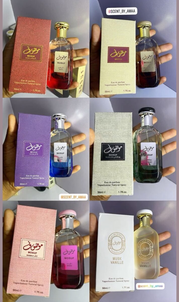 Parfum arabe Mosuf 50ml