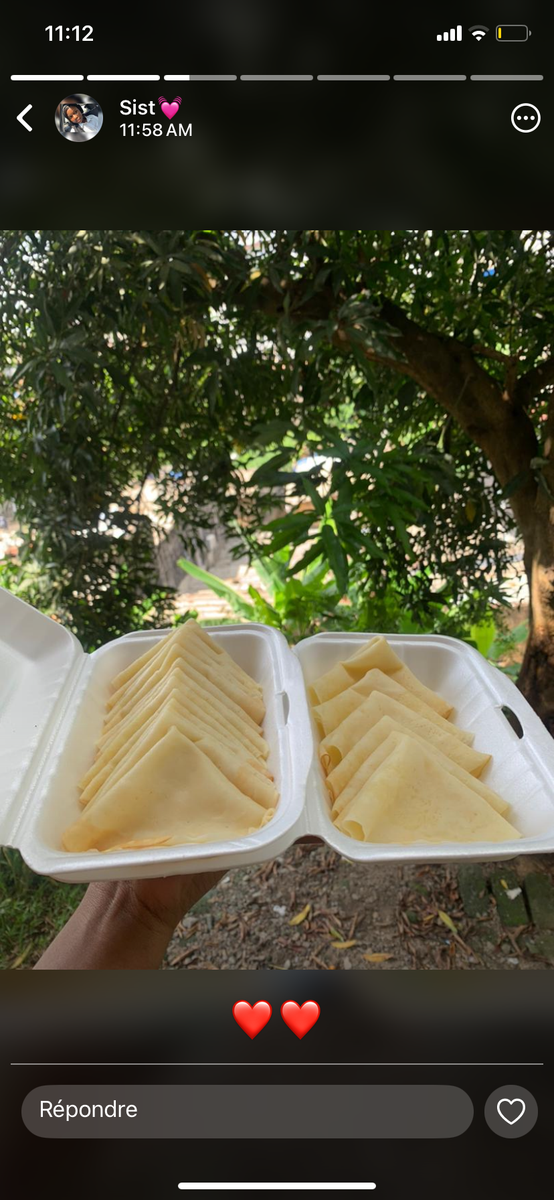 Crêpes fraîches maison