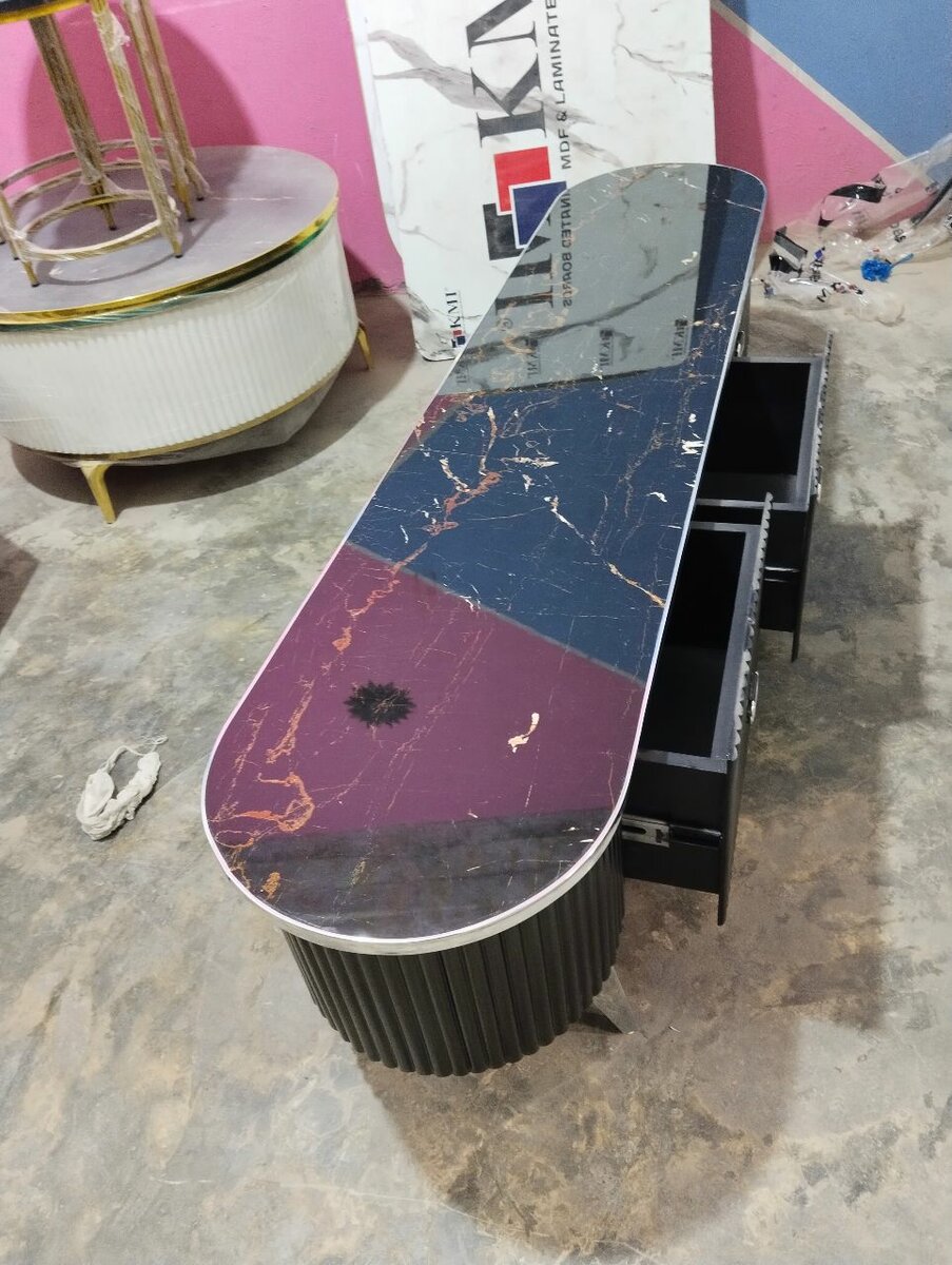 LED rack consol TV table