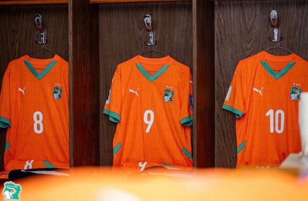 Maillot Équipe de Côte d'Ivoire