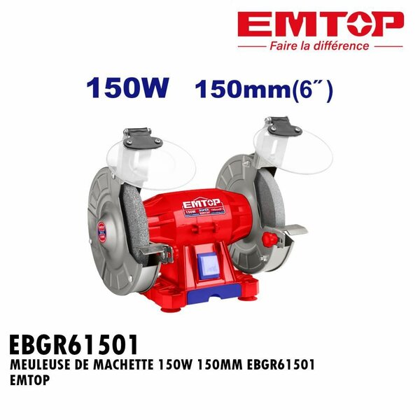 Meuleuse Emtop 150W 150mm