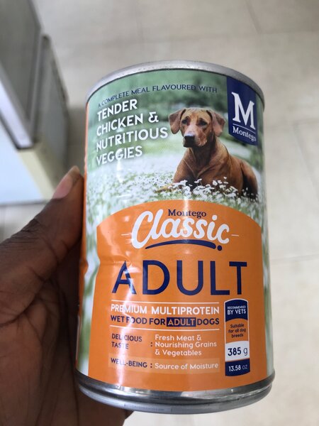 Montego dog food