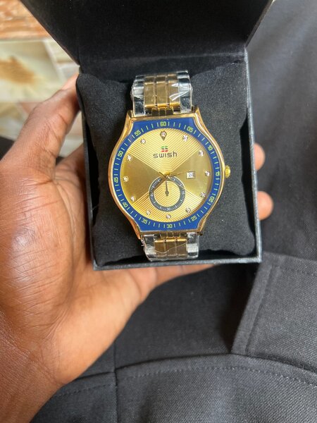 Montre Homme Dorée SWISH