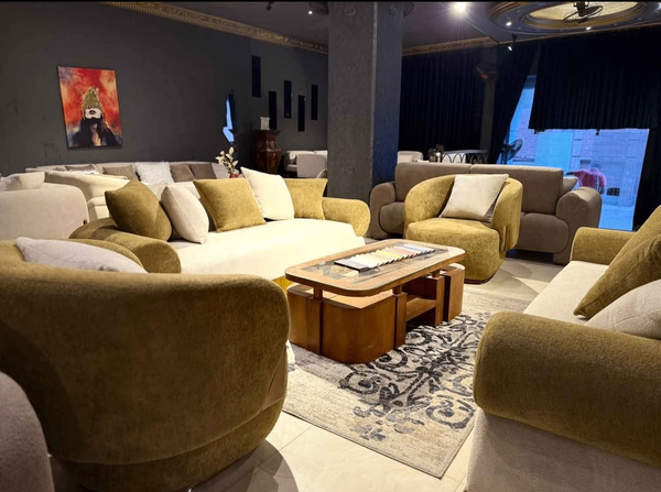 Canapé moderne en tissu