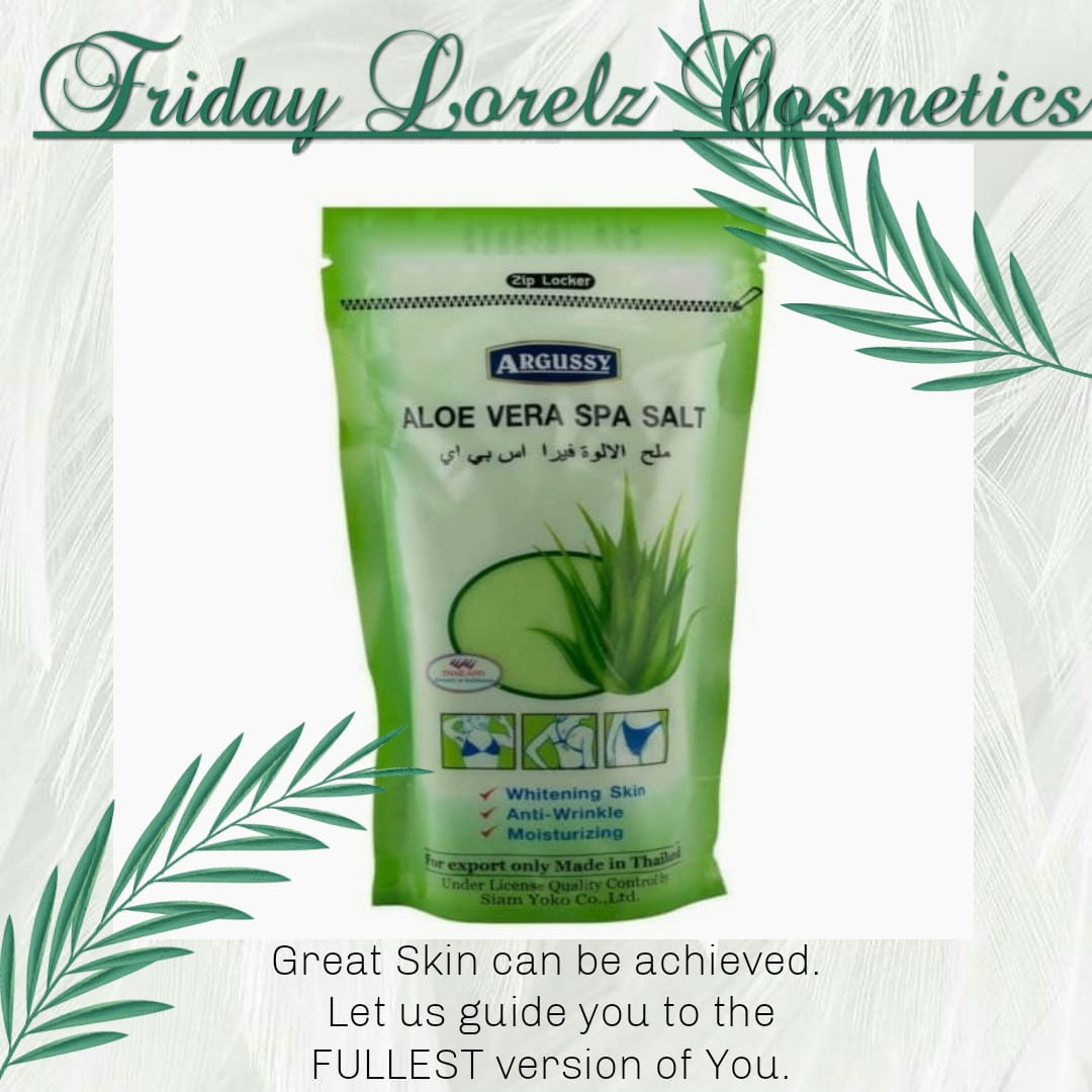 Argussy Aloe Vera Spa Salt 300g