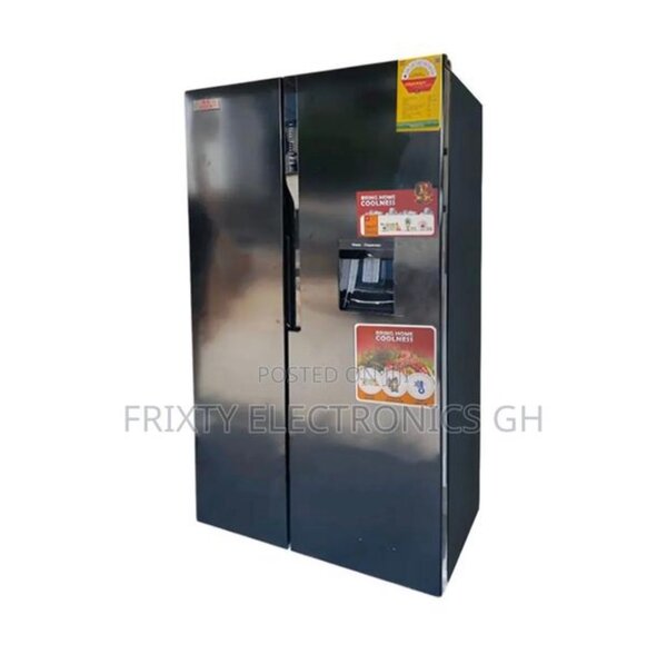 Gallon Door Storage Zara Fridge Side by Side 5271 Net Black