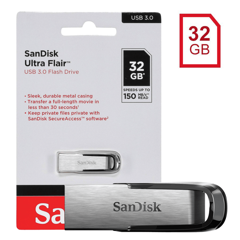 Clé USB 32GB SanDisk Ultra Flair