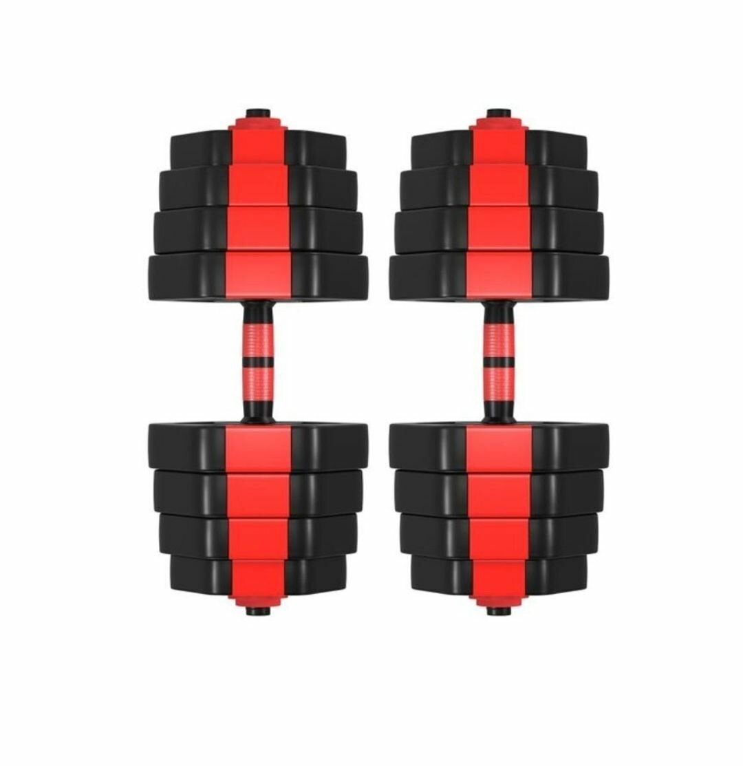 40KG 2-IN-1 ADJUSTABLE DUMBBELLS SET