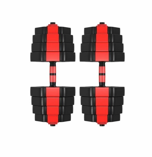 40KG 2-IN-1 ADJUSTABLE DUMBBELLS SET