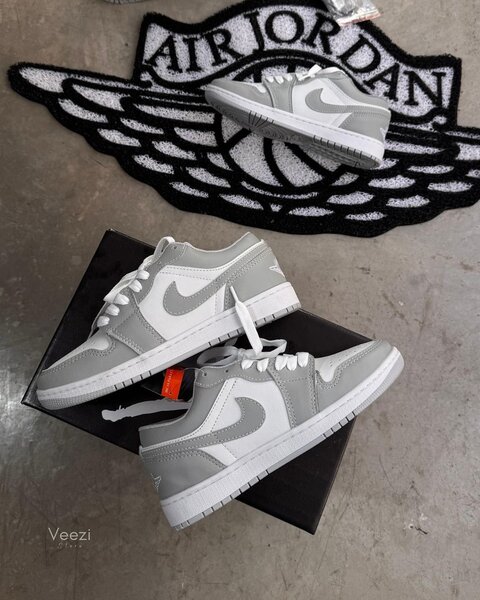 Baskets Nike Air Jordan grises