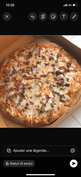 Pizza du chef