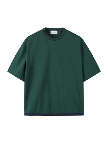 T-shirt vert décontracté unisexe