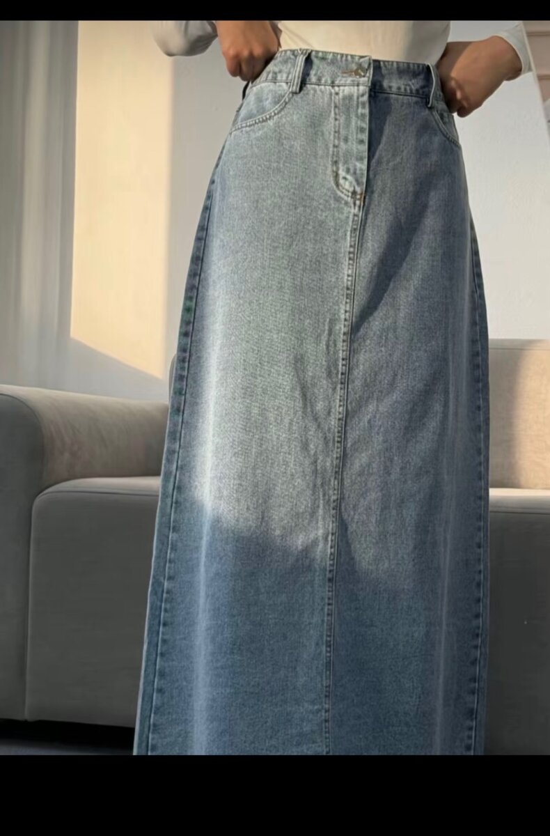 Джинсы юбки