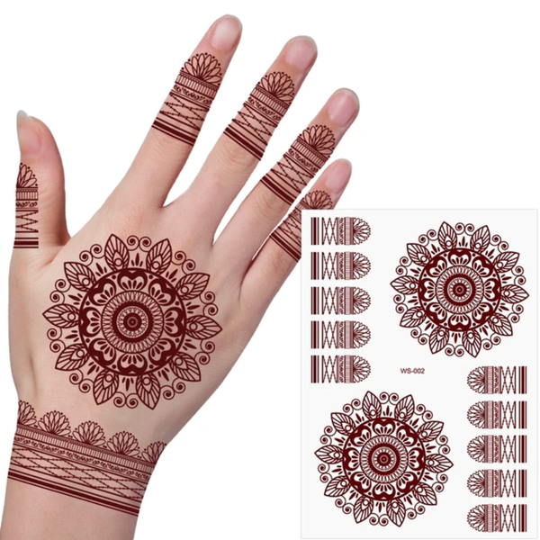 Tatouages Henné Temporaires
